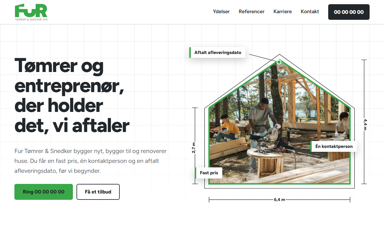 Fur Tømrer & Snedker forside